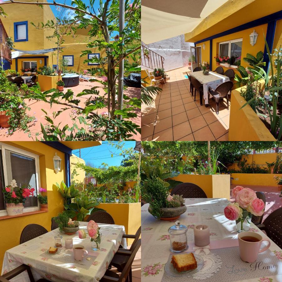 Casa Maestro Lelo - Acogedora Casa Rural Canaria Con Patios Y Jardines De Flores Villa Las Palmas Buitenkant foto