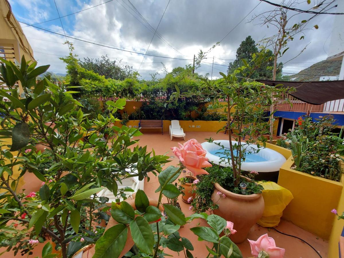 Casa Maestro Lelo - Acogedora Casa Rural Canaria Con Patios Y Jardines De Flores Las Palmas Buitenkant foto