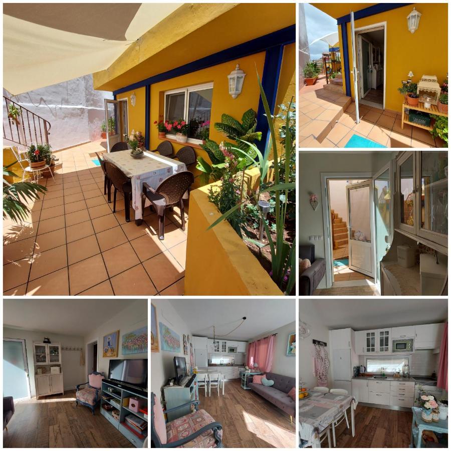 Casa Maestro Lelo - Acogedora Casa Rural Canaria Con Patios Y Jardines De Flores Las Palmas Buitenkant foto